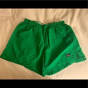 Patagonia Green Baggies Shorts